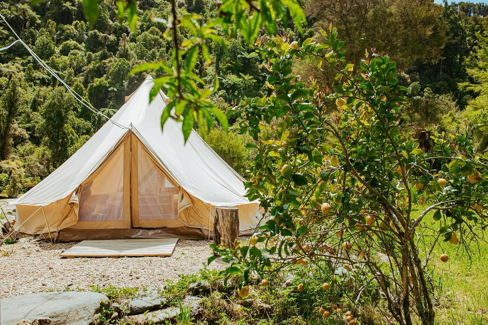 Golden Bay Glamping Hotel Takaka Ngoại thất bức ảnh